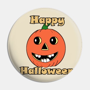 Vintage Halloween Pumpkin Pin