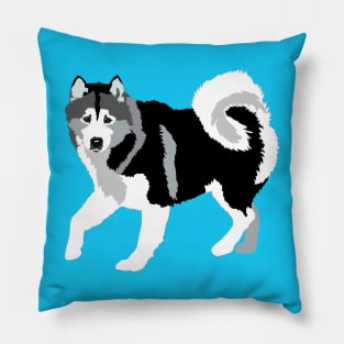 Alaskan Malamute Husky Dog Pillow