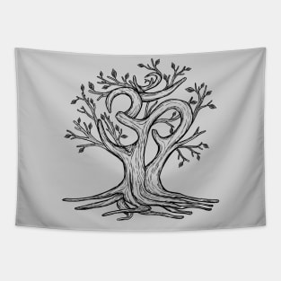 Om Tree Tapestry