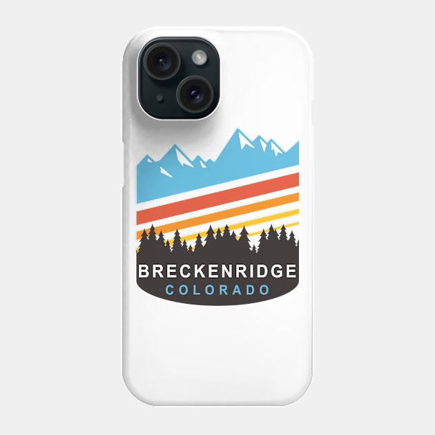 Breckenridge Colorado Phone Case by Eureka Shirts