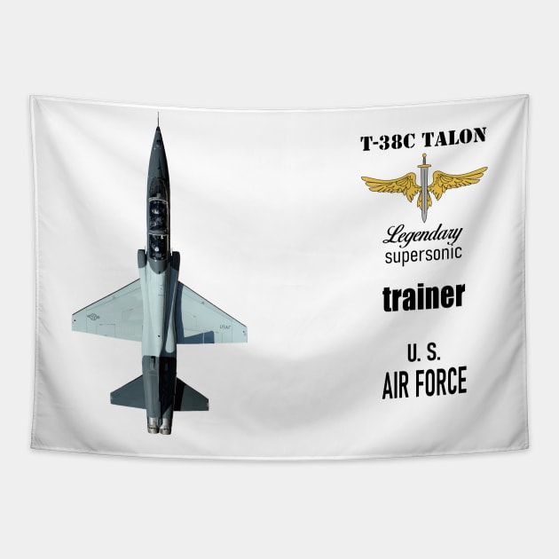 T-38C Talon Tapestry by sibosssr