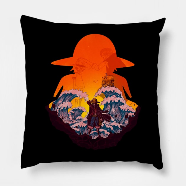 Pirate' s King Art Pillow by Genesis993