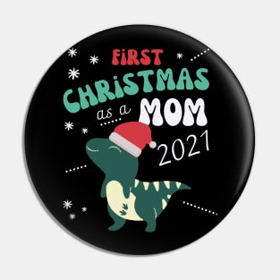 Cute baby announcement design for christmas Pin