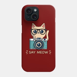 Say Meow Phone Case