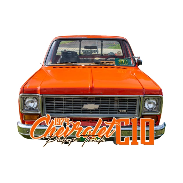 1974 Chevrolet C10 Pickup Truck by Gestalt Imagery