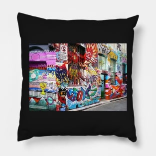 Melbourne Graffiti, Rutledge Lane Pillow