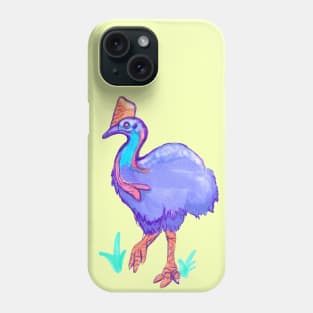 Colorful Cassowary Phone Case