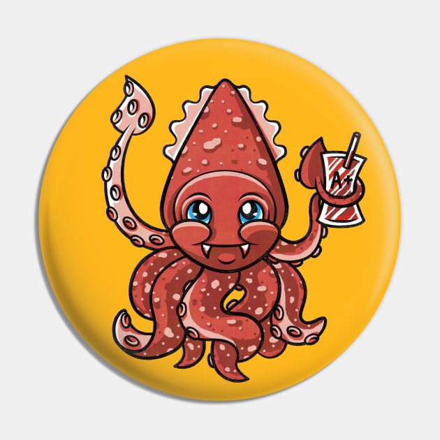 Vampire squid Pin by BeataObscura