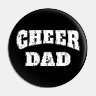 Cheer Dad Cheerleader Cheer Leading Father Dad Pin