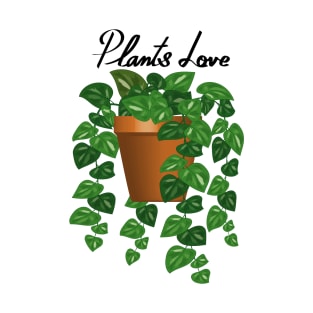 Plants Love - Marble Pothos T-Shirt