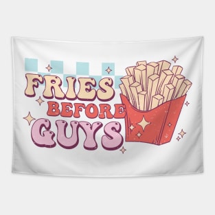 Fries Before Guys Tapestry