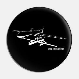 MQ-1 Predator UAV Pin