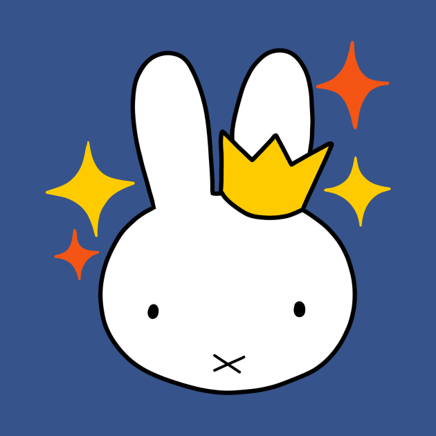 Miffy with Crown by FoxtrotDesigns