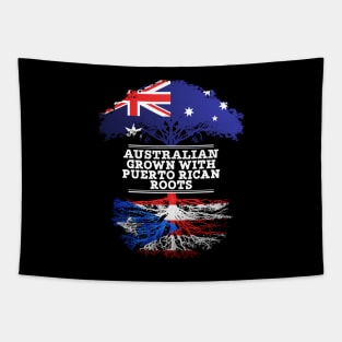 Australian Grown With Puerto Rican Roots - Gift for Puerto Rican With Roots From Puerto Rico Tapestry