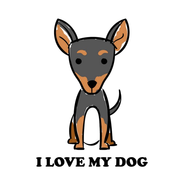 I Love My Dog by pa2rok