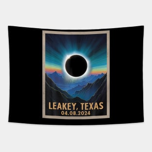 Total Solar Eclipse 2024 Leakey Texas Tapestry