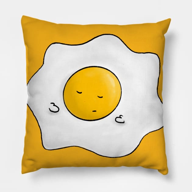 Egg dreams Pillow by funkysmel
