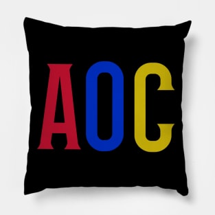 Alexandria Ocasio Cortez Pillow