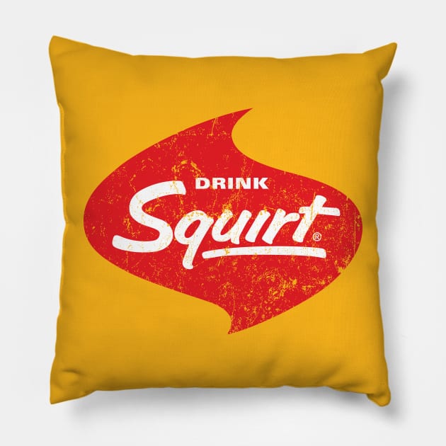 Drink Squirt Pillow by MindsparkCreative
