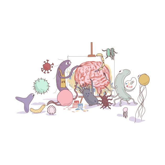 Gut brain connection by Sci-Emily