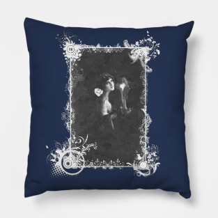 Vintage Design "LAdy and her Horse" Pillow