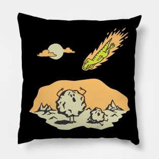 DINOSAUR METEOR Pillow