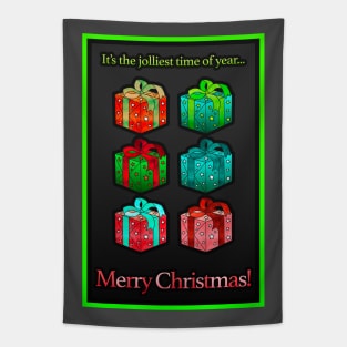 Christmas Greeting Card Tapestry