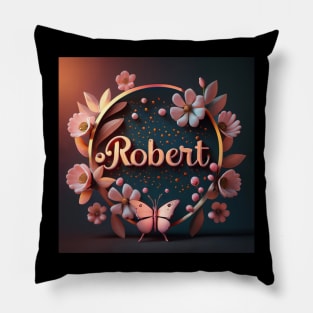 Robert Name art Pillow