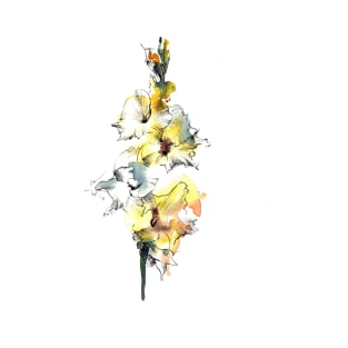 Gladiolus watercolor T-Shirt