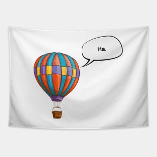 Air Balloon Aircraft Travelling Wings Vintage Sky Tapestry