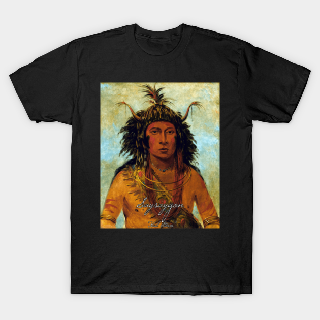 Discover Saysaygon - "Hail Storm" - Native American - T-Shirt