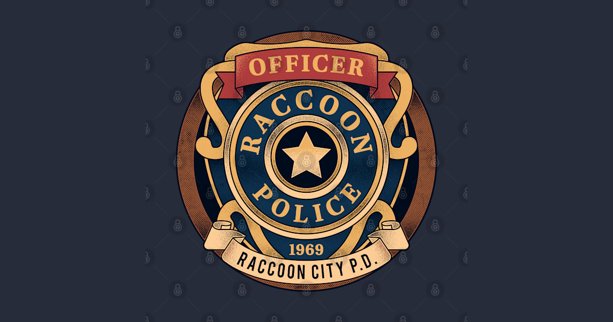 Raccoon City Police Emblem - Resident Evil - T-Shirt TeePublic