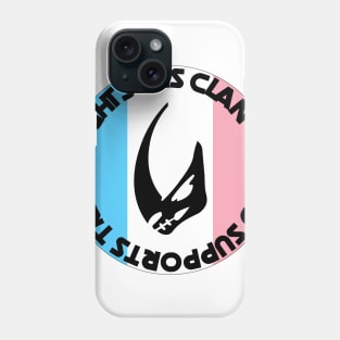 Clan of Two Supports Trans Right Phone Case