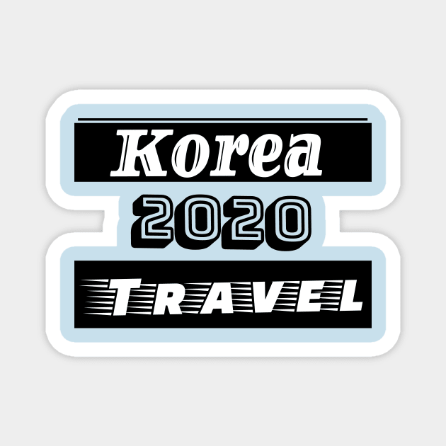 Seoul South Korea Travel Destination Magnet by Hashop