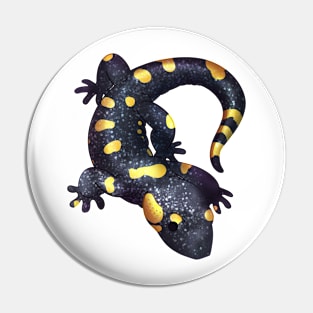 Cozy Fire Salamander Pin