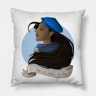 Takes a Woman- Captian Amari Pillow