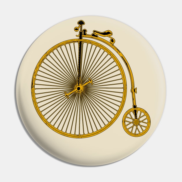 Penny Farthing Pin by pocketlama