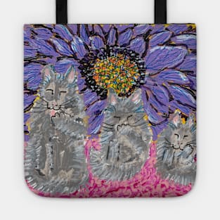 cat bathtime Tote