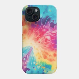 Abstract Rainbow Swirl Pattern Phone Case