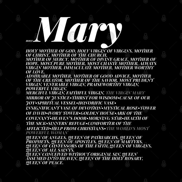 Litany Our Lady Mary by SOLRACSIER