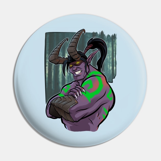 Illidan Pin by jpowersart