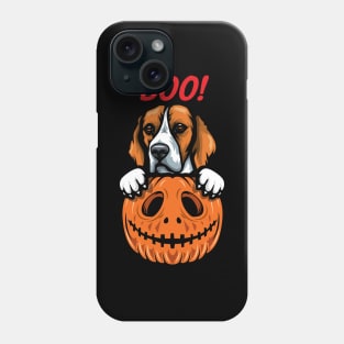 Halloween Pumpkin Beagle Phone Case