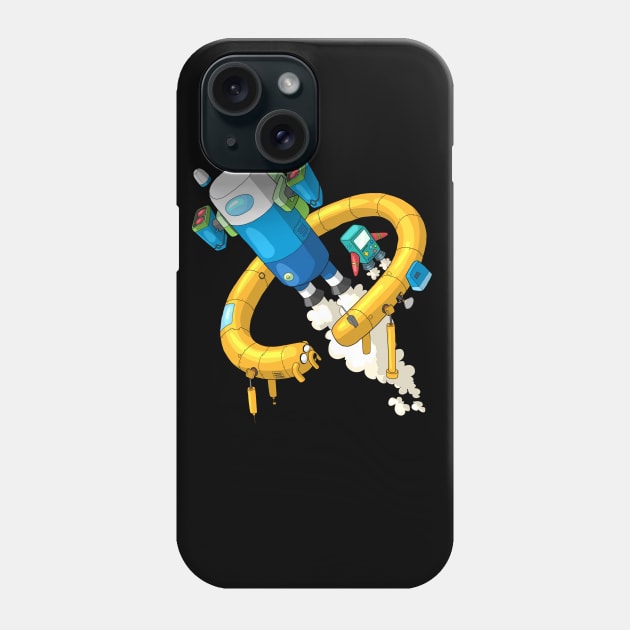 Adventure Time Spaceships Phone Case by romelbarua