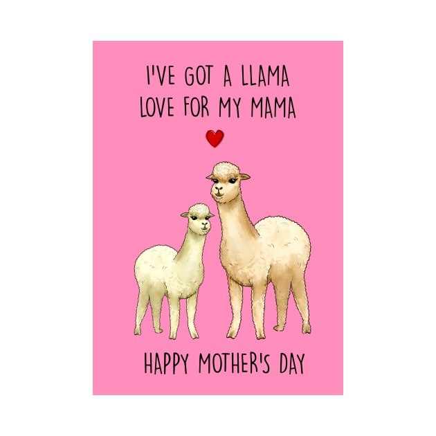 Llama Mama by Poppy and Mabel