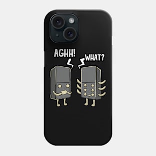 Aghh! What | Funny Dominoes Pieces Gift | Game Player Domino Phone Case