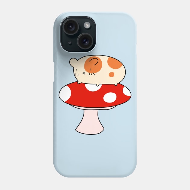 Mushroom Hamster Phone Case by saradaboru