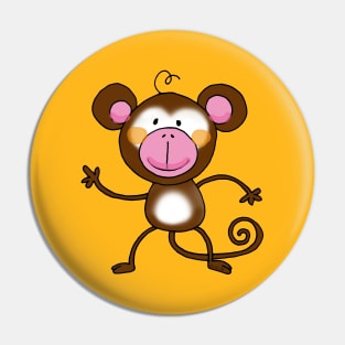 cute monkey Pin