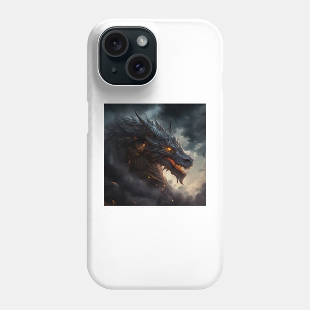 Skyward Illusion Dragon Phone Case by 2088DesignLab