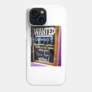 Wanted Phone Case