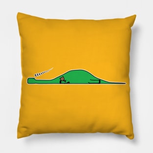 Brontosnorus Pillow